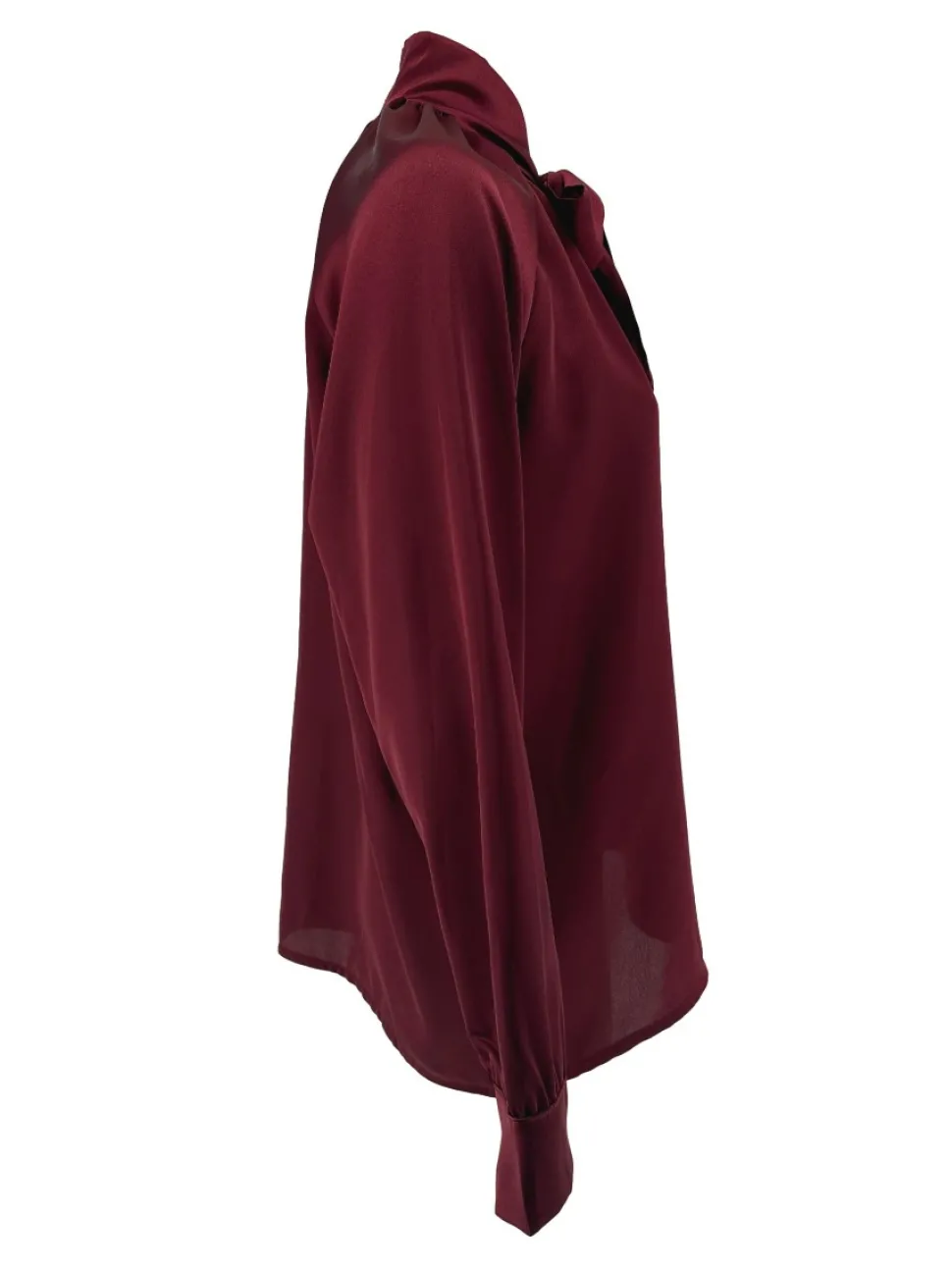satijnlook_blouse_met_str_1.webp Satijn-look blouse met strik in de hals Dimphy bordeaux