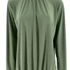 Shirt met lange mouw en opstaande kraag Jill uni army