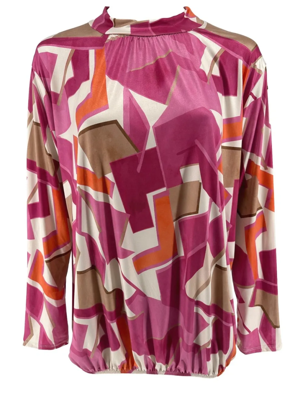 shirt_met_lange_mouw_en_o_0-5.webp Shirt met lange mouw en opstaande kraag Jill tetris fuchsia