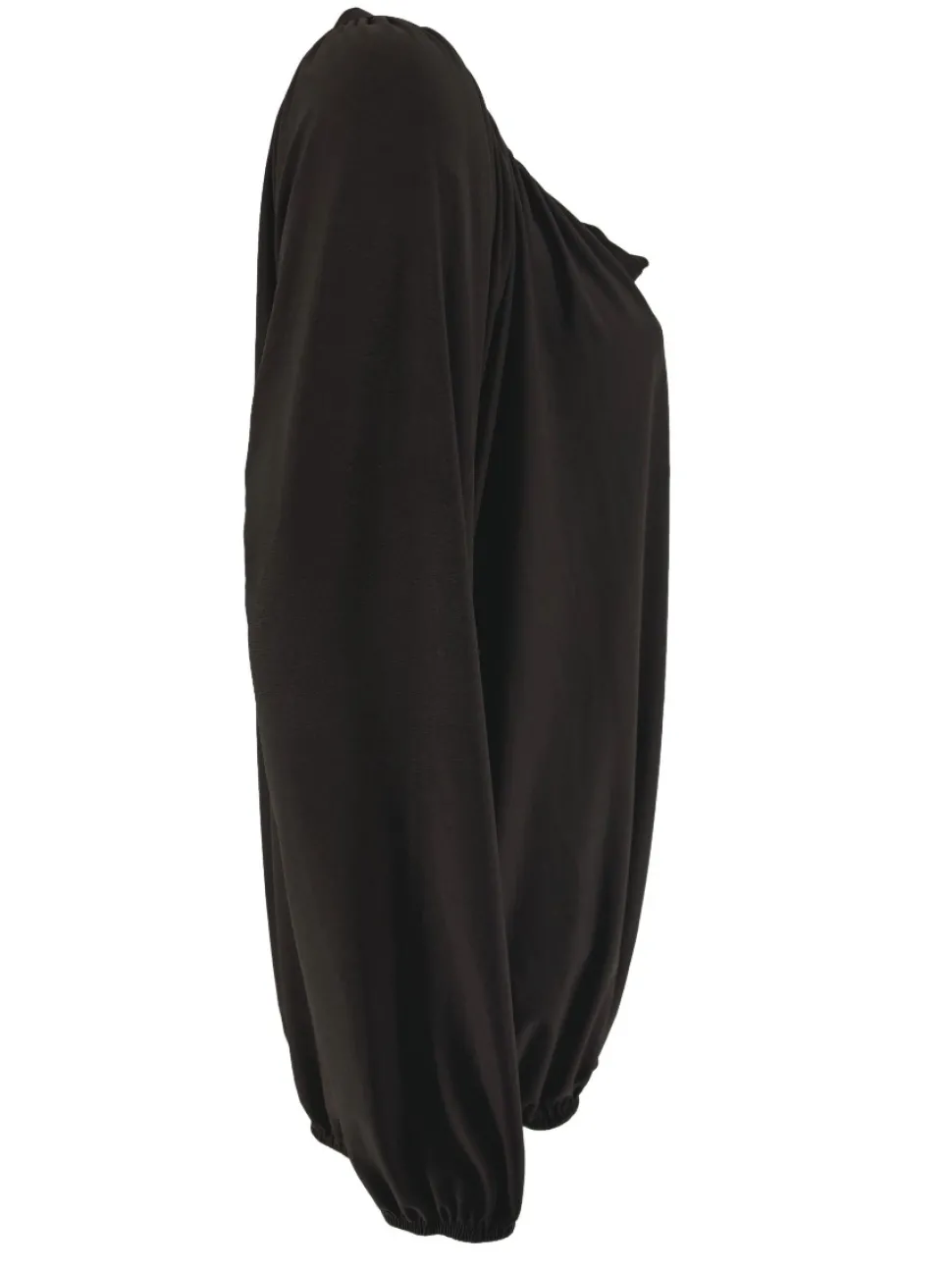 shirt_met_lange_mouw_en_s_1-3.webp Shirt met lange mouw en strik hals van travelstof Mimi bruin