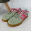 Sneaker met veters green/red (G3035)