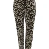 Soft broek met koord panterprint (HY387-1)