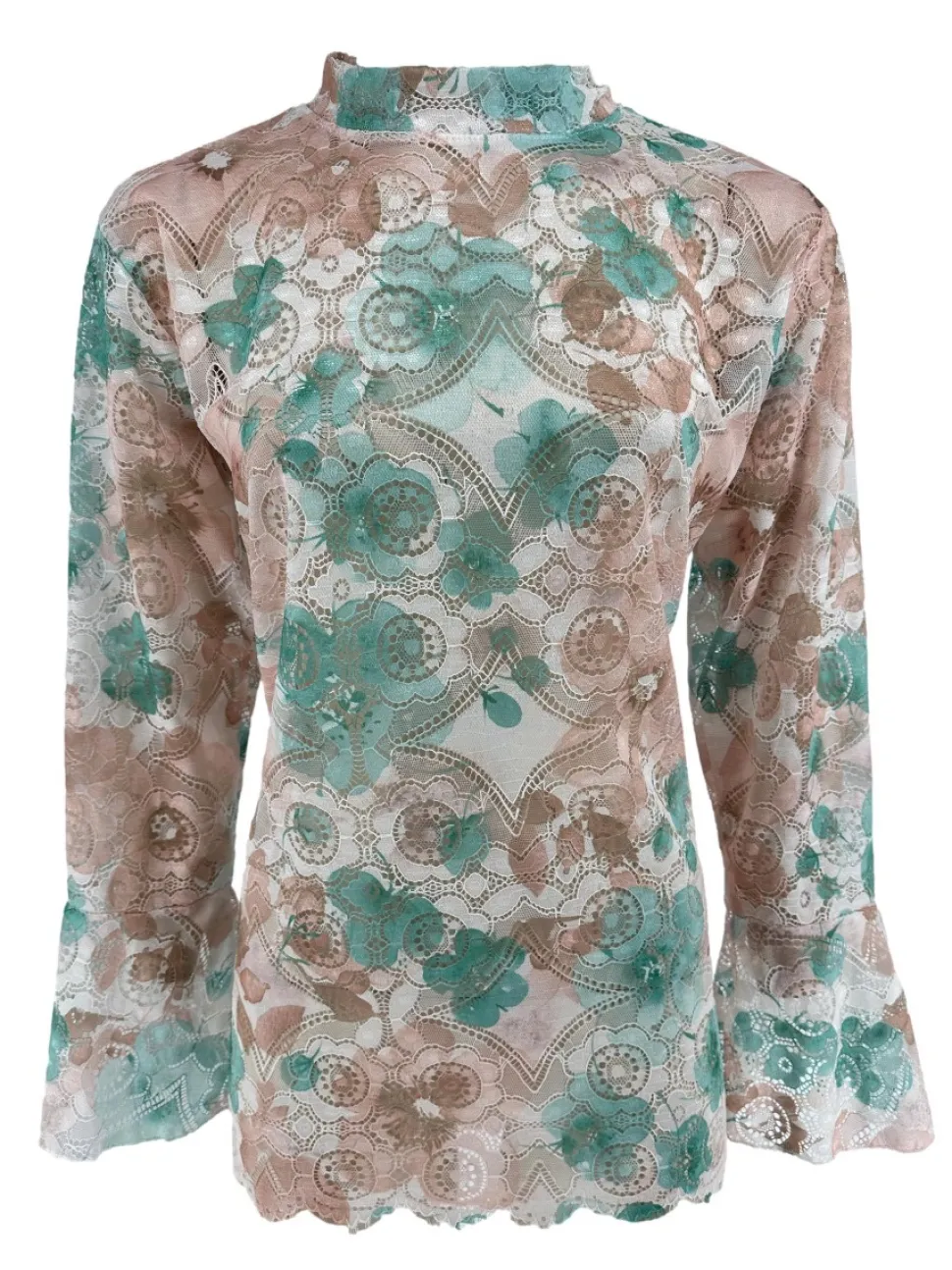 top_van_kant_met_trompet__0-2.webp Top van kant met trompet mouw en BLOEMEN mint