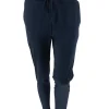 Travelstof broek met aansluitende broekspijp Bibi donker blauw (BFT)