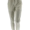 Travelstof broek met naad aan de voorzijde Billie beige
