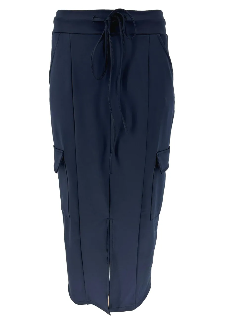 travelstof_rok_met_koord__0-1.webp Travelstof rok met koord in de taille en zakjes donker blauw (BFT)