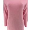 Trui met ronde hals en naad op de mouw Regina licht roze