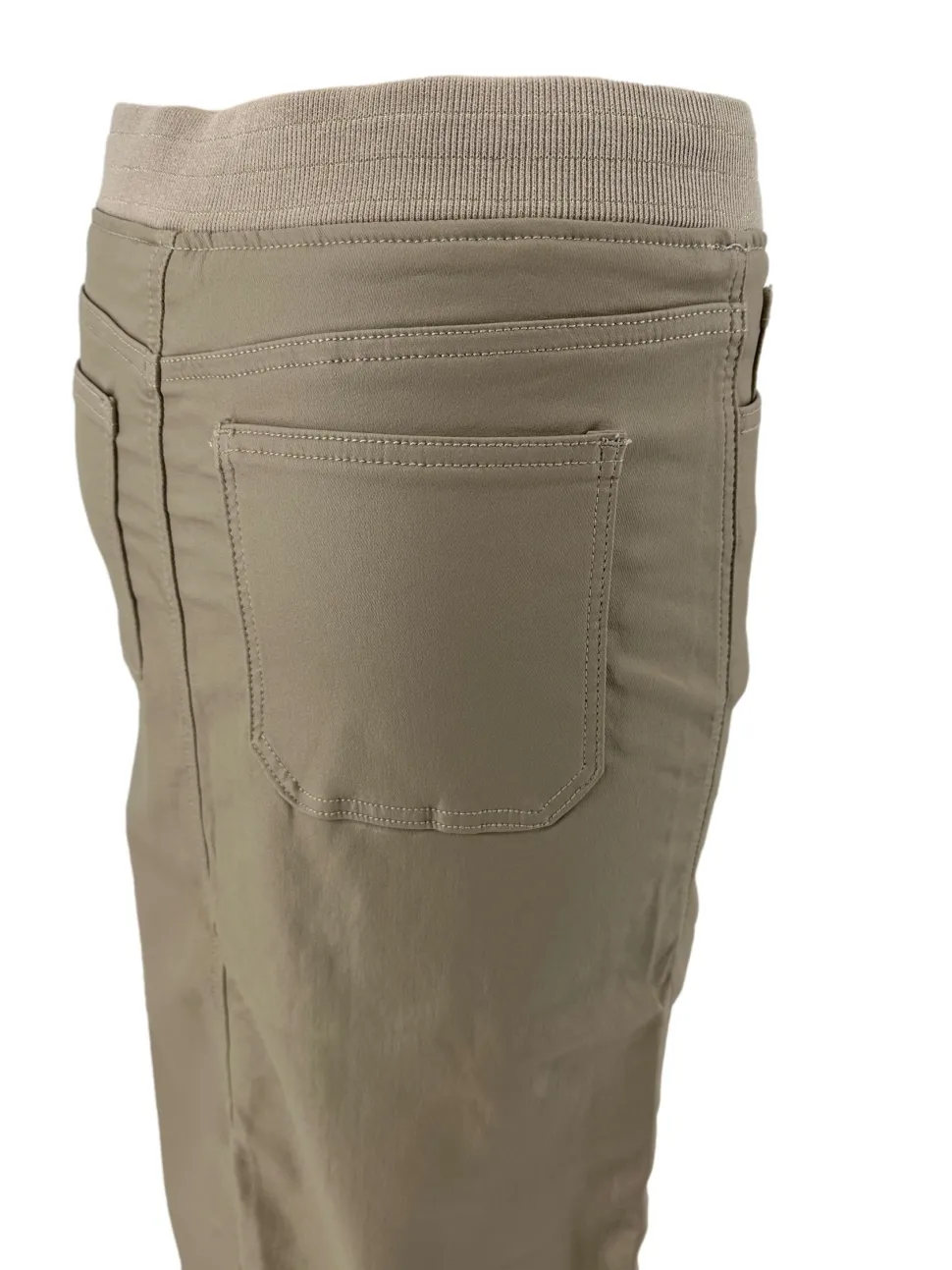 zac__zoe_leatherlook_rok__1.webp ZAC & ZOE Leather-look rok met elastische boord beige (B561-B-1)