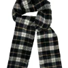 Zachte sjaal geruit black (FA-2403)